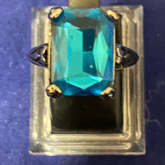 Swiss Blue Topax Rings Bundle .925 -For Terrye - Picture 12 of 13